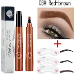 Pencil with Eyebrow card