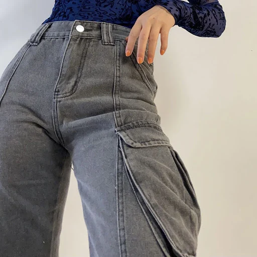 Title 10, Washed For Worn Multi Pocket Casual Jeans, Offe...