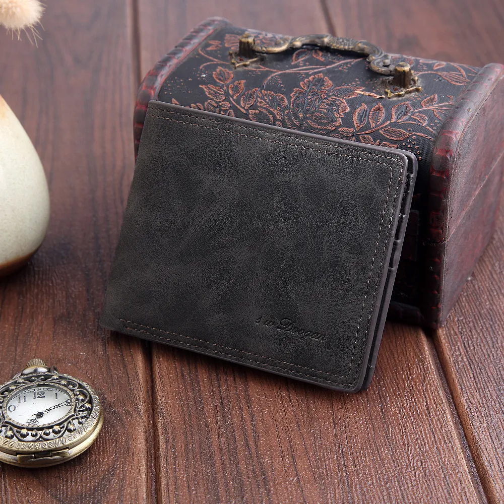 Title 3, Mens Wallet, Simple Fashion, Short and Thin, R...