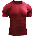 Men's Short Sleeve Workout T-shirt Quick Drying Exercise Running Clothes Breathable Training Top Perfect for Gym and Spo — photo 2