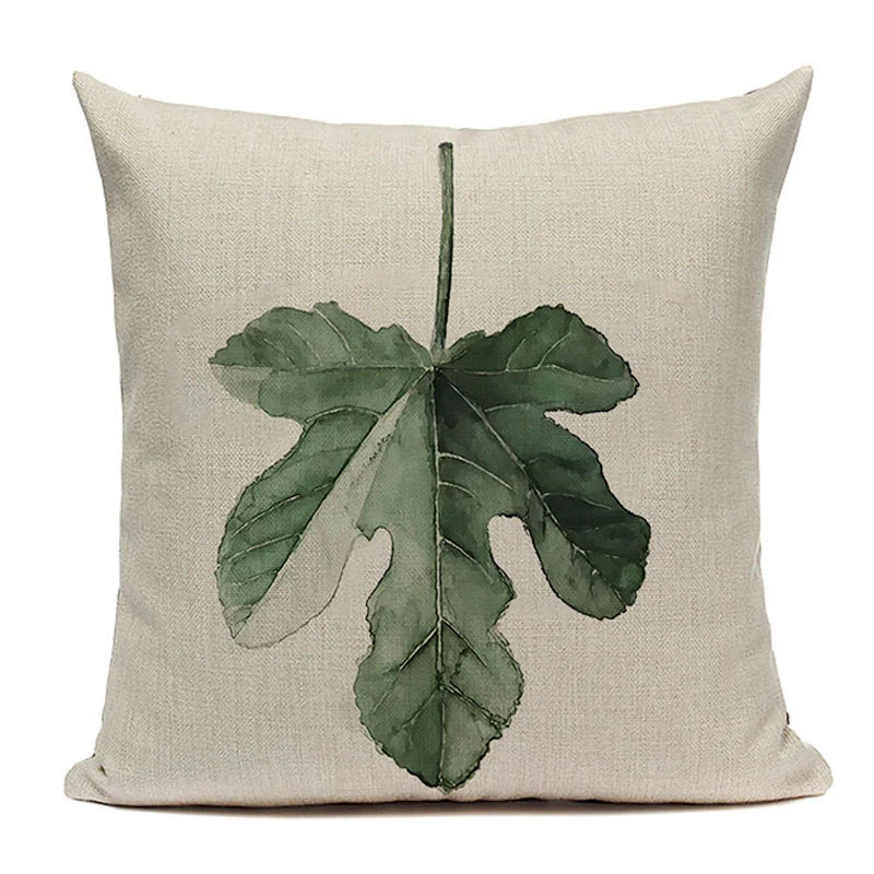Leaf Hugging Pillow Case for Sofa, Lumbar, and Napping. Seat Pillow Cover offering Comfort, Relaxation, and Support for — photo 1