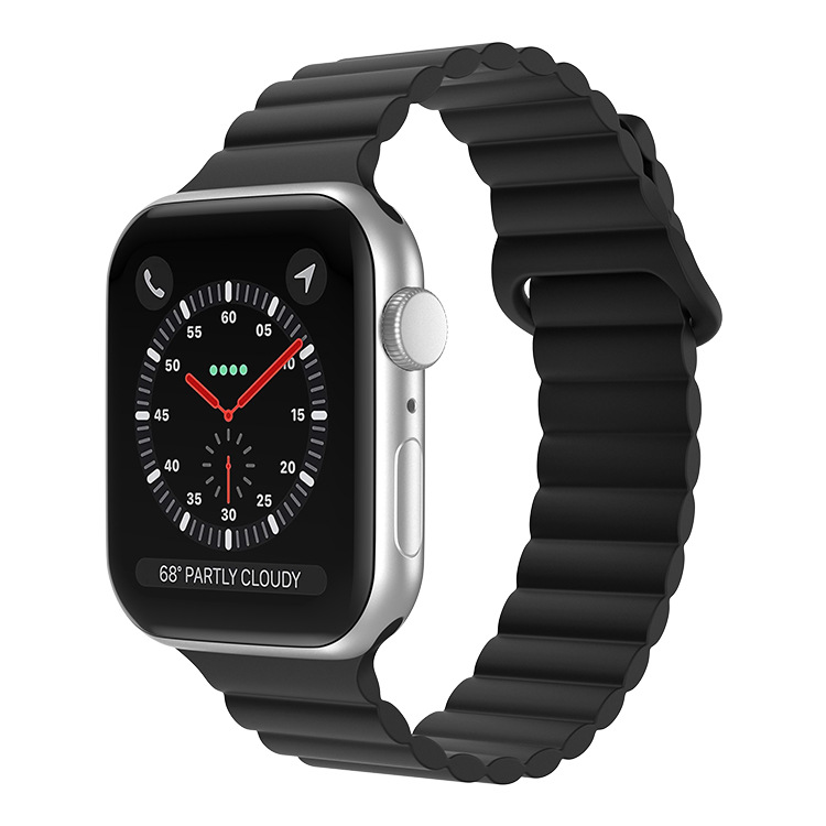 Pulseira de relógio com laço de sucção magnética. Ajuste fácil, fecho seguro e design elegante para conforto e praticidade no pulso. — foto 10