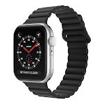 Pulseira de relógio com laço de sucção magnética. Ajuste fácil, fecho seguro e design elegante para conforto e praticidade no pulso. — foto 10