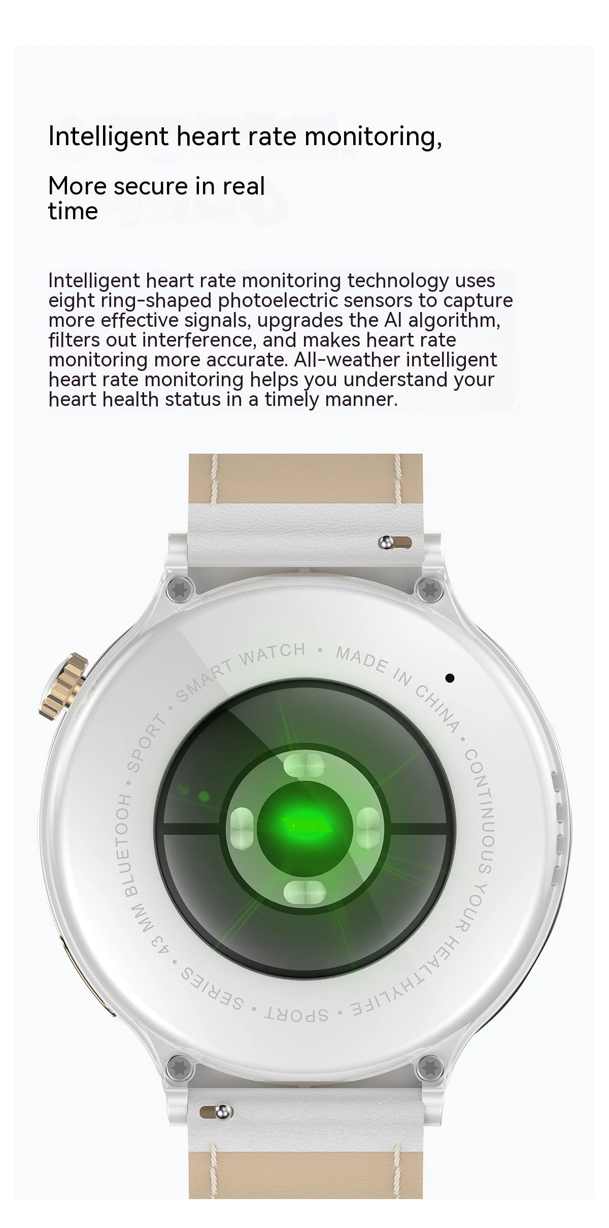 Title 14, HK43 Female Smart Watch with Bluetooth Calling ...