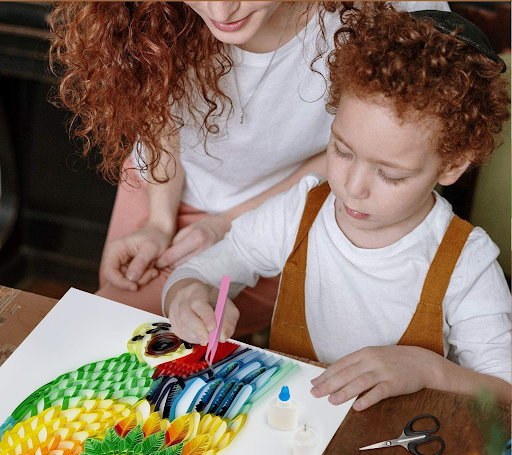 Title 3, Quilted Paper Painting Creative Handmade Crafts...