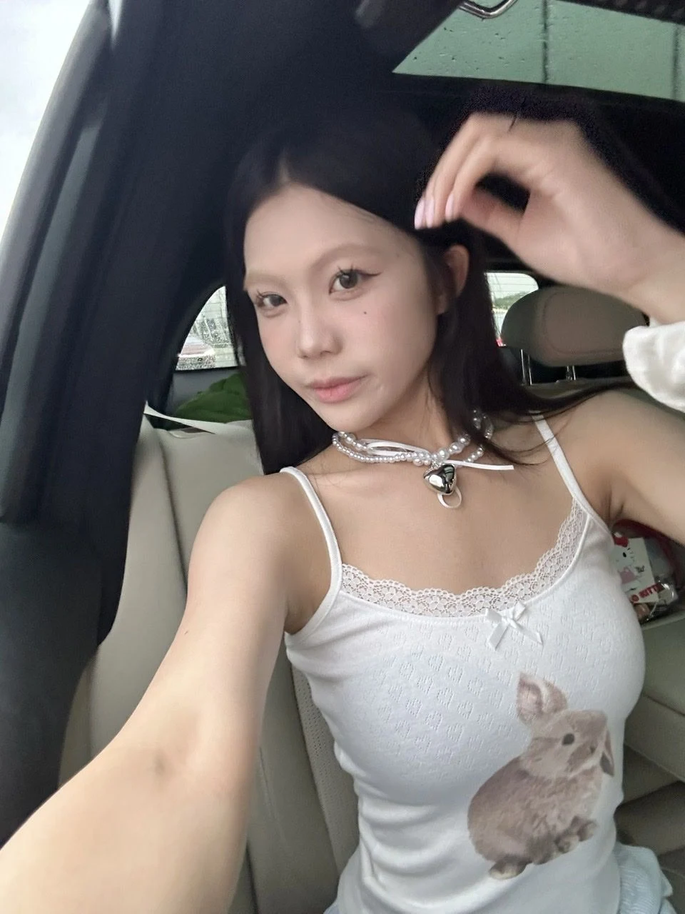 Title 4, Womens Lace Lace-up Casual Rabbit Vest Top, of...