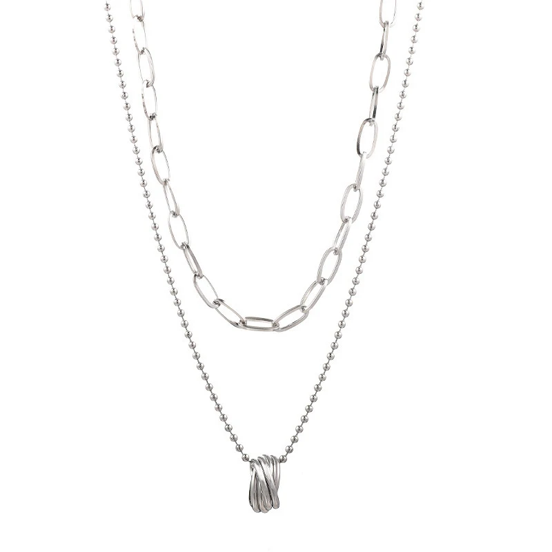 Title 4, Ring hanger ketting vrouwelijk niche design Dub...