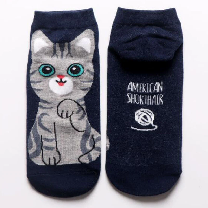 Title 4, Cotton Boat New Womens Socks Classic Cartoon S...