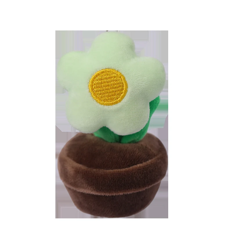 Pingente de pelúcia de flor pequena, decoração de mesa encantadora. Adicione fofura ao seu espaço, ideal para presentear e colecionar, um toque especial. — foto 13