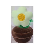 Pingente de pelúcia de flor pequena, decoração de mesa encantadora. Adicione fofura ao seu espaço, ideal para presentear e colecionar, um toque especial. — foto 13