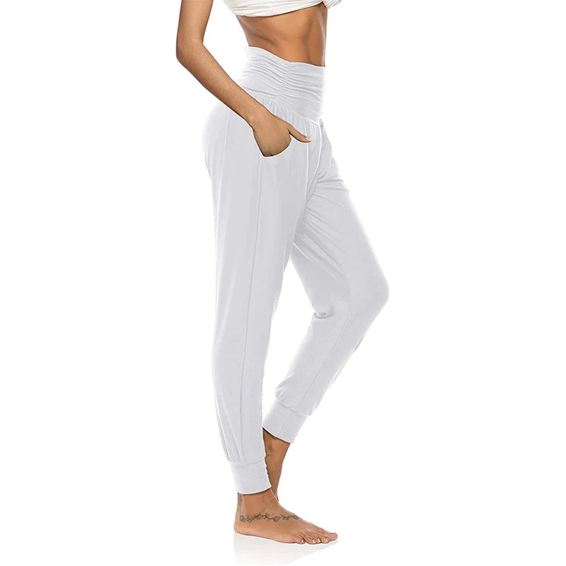 Pattern Pocket Pants Casual High Waisted Leggings Color Loose Casual Leggings designed for comfort, style, and everyday — photo 2