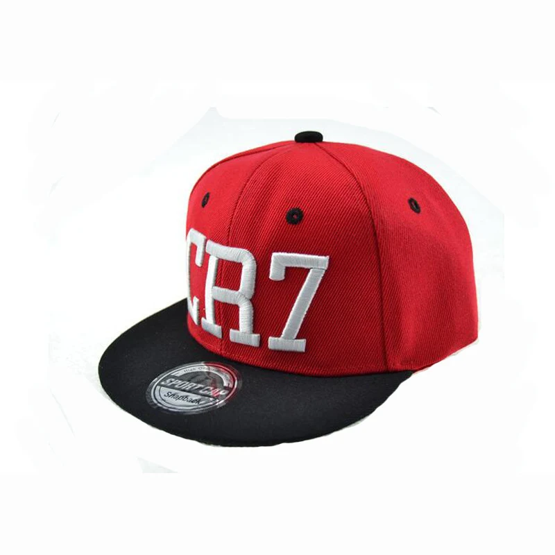 Children's CR7 Embroidered Baseball Cap, Hip Hop Flat-Brimmed. A stylish, comfortable cap perfect for young fans, offeri — photo 9