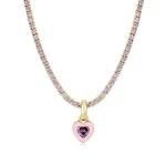 Colar de Tênis Beccarite Feminino com Zircônias Coloridas, Design Charmoso para um Visual Sofisticado em Qualquer Momento — foto 4
