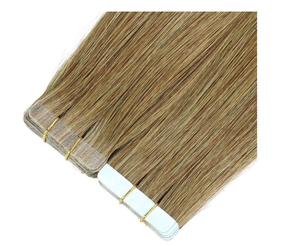 Title 5, Extensão Capilar Adesiva Dupla Face PU Wig Para...