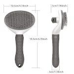 Hair Remover Brush Dog and Cat Non-slip Beauty Brush Dog Grooming Equipment Pets Stainless Steel For Dogs Pet Hair Remov — photo 6