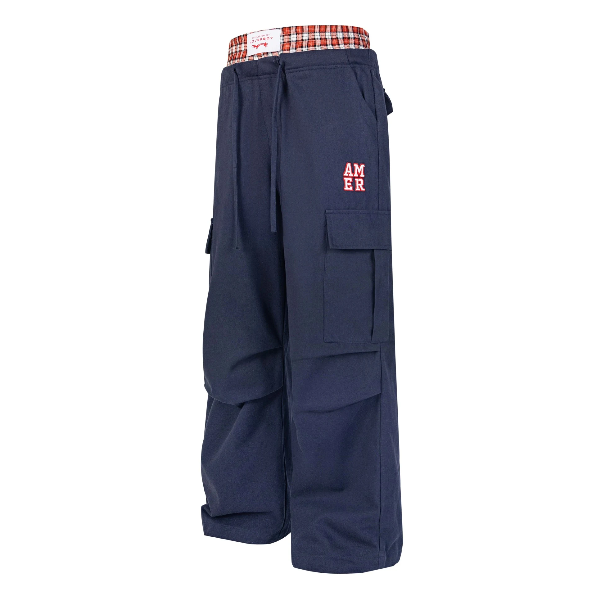 Title 3, High Street American Patchwork casual werkbroek...