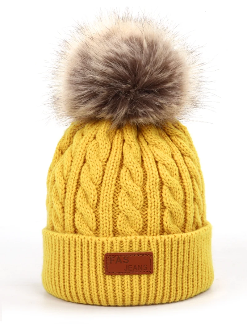 Title 9, Cute wool ball knitted hat