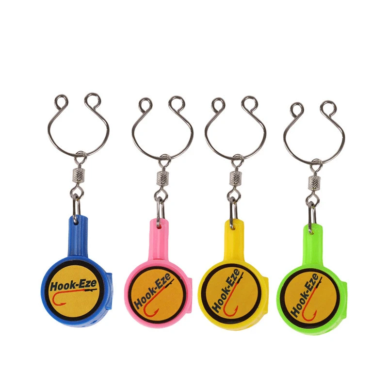 Herramienta rápida para atar nudos de pesca con cortador, accesorios ABS, cubre anzuelos, facilita la pesca rápida y eficiente. — foto 1