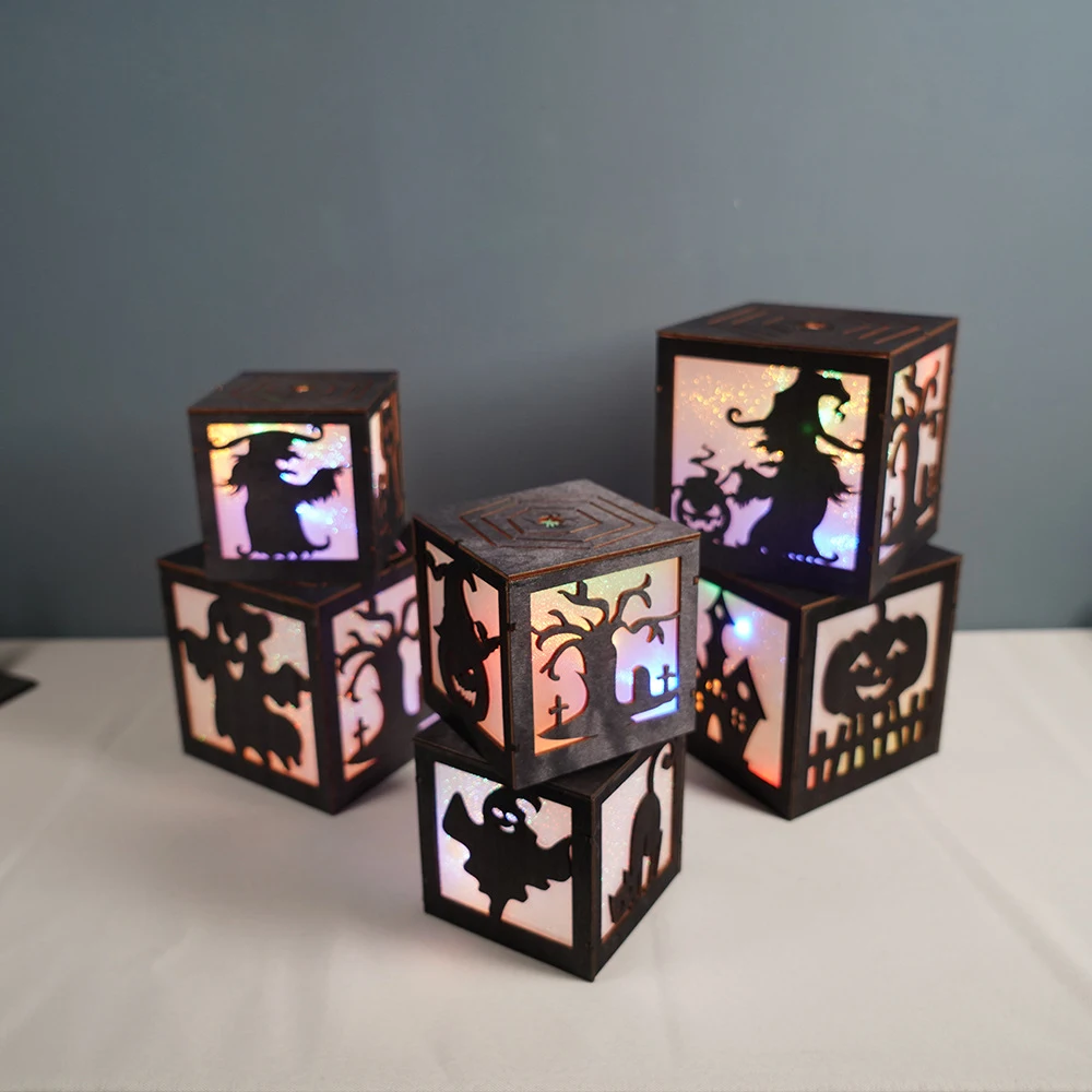 Title 5, Halloween LED light arrangement props create a ...