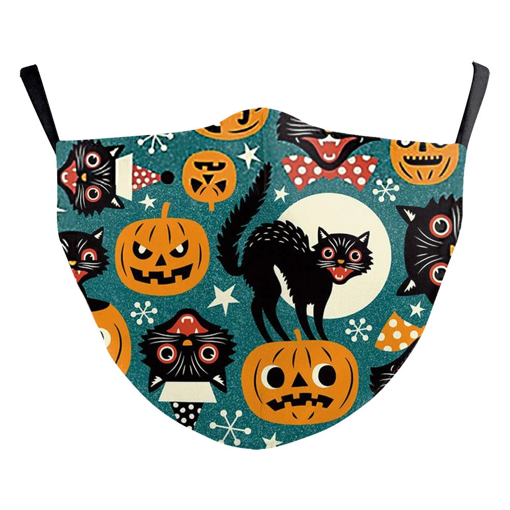 Title 10, Halloween Skull Funny Digital Printing Double-l...