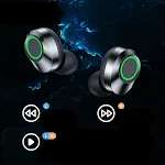Auricolari sportivi con ampio schermo digitale intelligente, luce respirabile e design in-ear, per un'esperienza sportiva ottimale. — foto 5