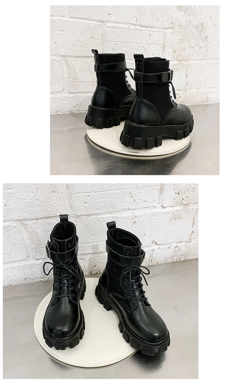 Damen Martin Boots im britischen Stil aus Lackleder – stilvoll und bequem für einen modischen Auftritt. Entdecke jetzt! — foto 6