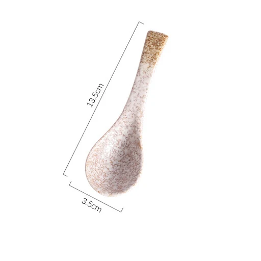 Title 3, Ceramic Spoon for Japanese Tableware, elevate y...