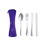 4pcs set purple