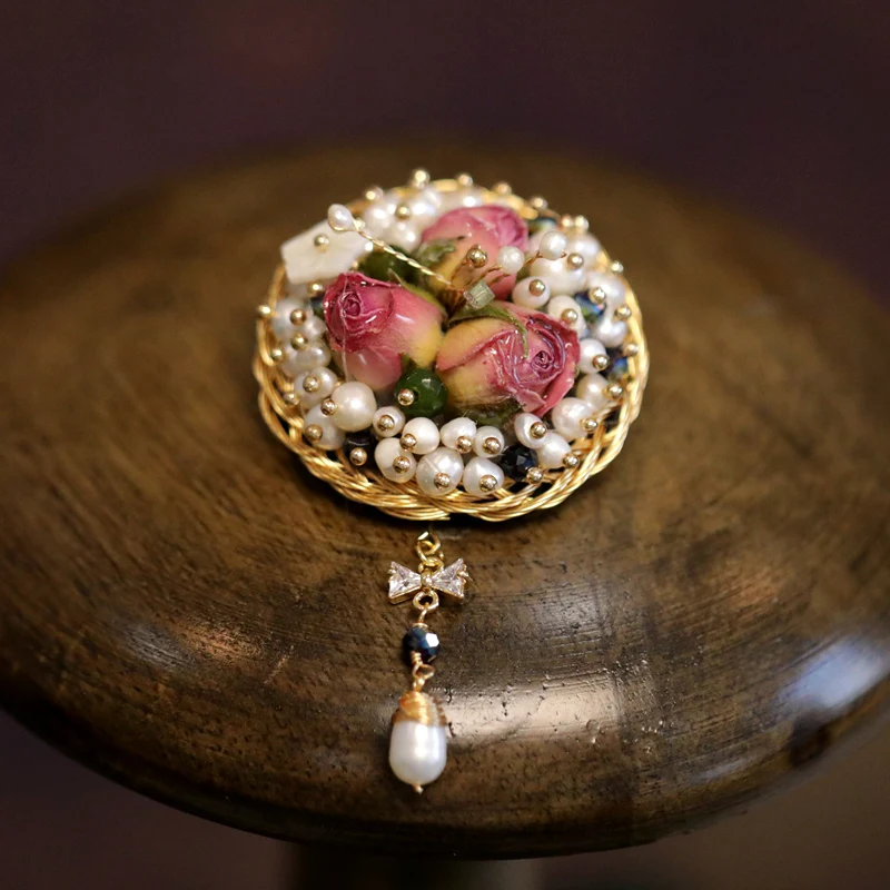Title 6, Broche de Rosa Decoração para Corsage Acessório...