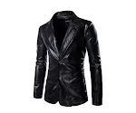 Terno casual masculino com estampa hot stamping, estilo europeu e americano slim fit, perfeito para um visual moderno e elegante em diversas ocasiões. — foto 5