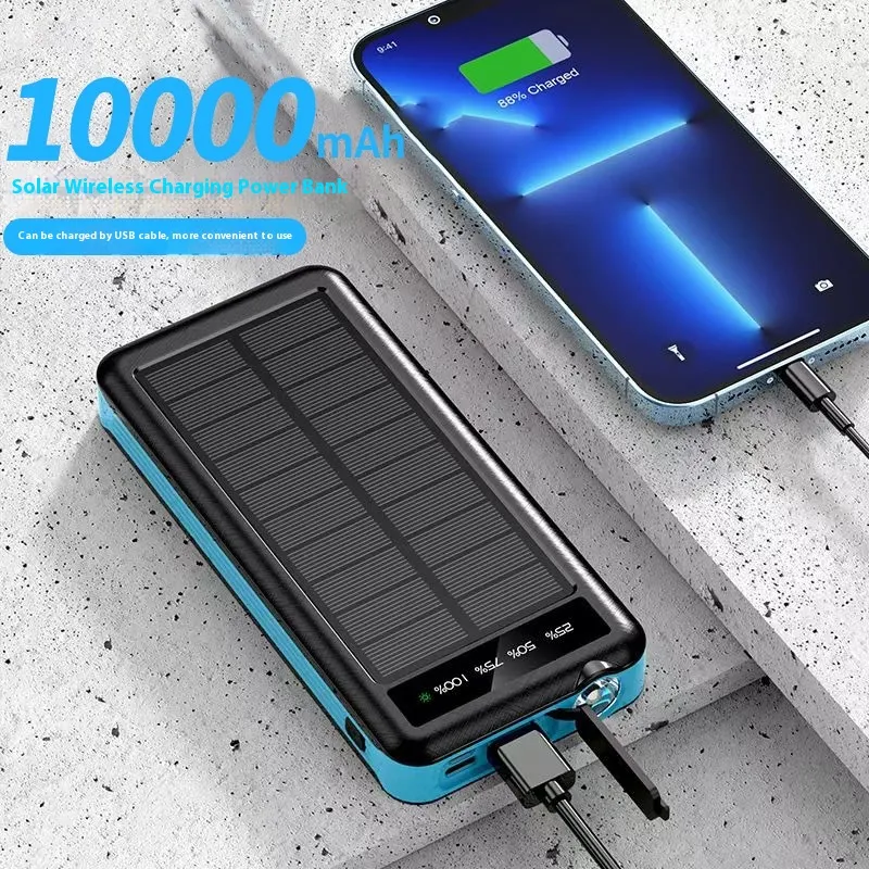 Title 2, Carregador Solar Portátil Impermeável com Cabo ...