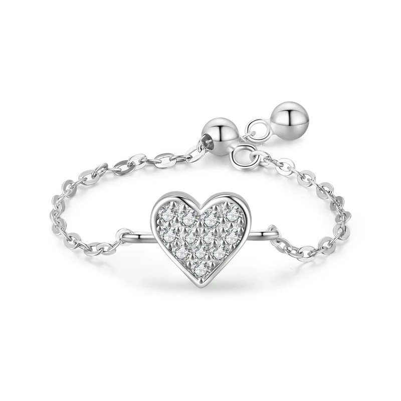 Anel feminino de zircônia com diamantes de borboleta, um toque elegante e brilhante para realçar a beleza, perfeito para mulheres. — foto 10