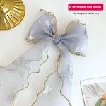 Vrouwelijke Sweet Desire Mesh Strik Haarclip. Voegt een elegante touch toe aan je kapsel. Perfect voor elke gelegenheid, makkelijk te gebruiken. — foto 43