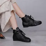 Vintage Hand-woven Ankle Boots. Soft-soled, soft leather for exceptional comfort and style. Perfect for everyday wear or — photo 5