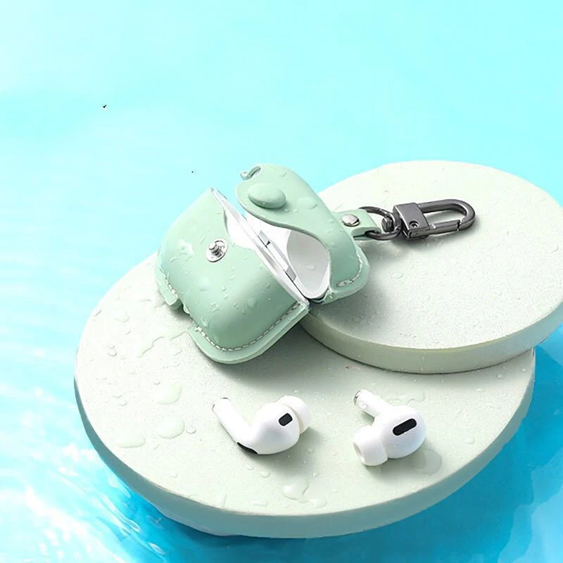 Title 2, Leather Case for Apple Compatible Bluetooth Hea...