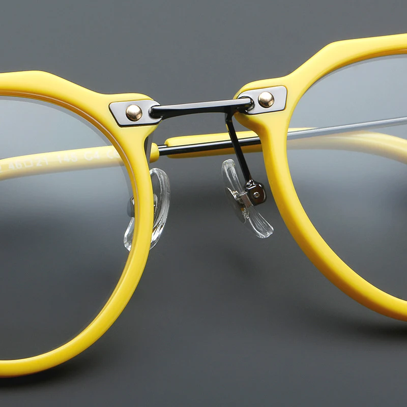 Title 11, New Glasses 5812 Retro Glasses Rim Metal Optica...