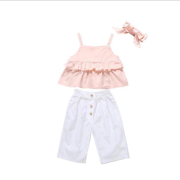 Title 1, Conjunto de roupa com suspensórios infantil. Co...