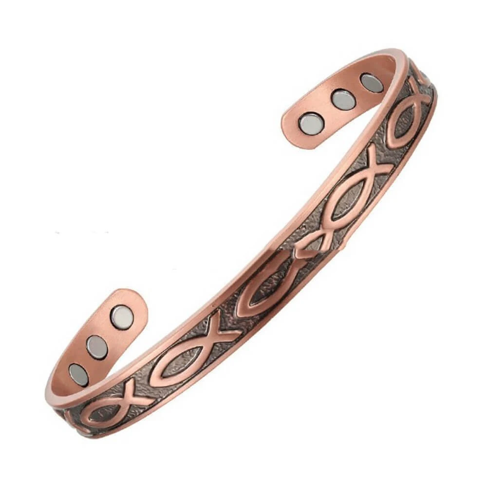 Title 5, Pulseira Esportiva Magnética de Cobre Puro Ener...