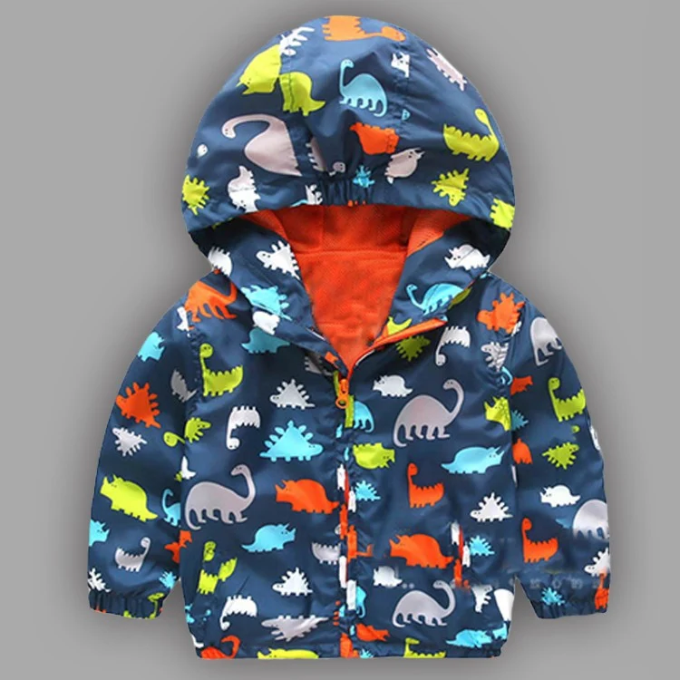 Title 1, Giacca per bambini con dinosauri dei cartoni an...