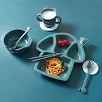 Mushroom blue 6 pieces