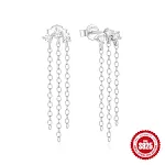 Platinum Three Tassels