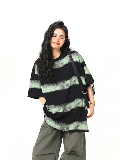 Title 13, Original American Vintage Stripe Inkjet Short S...