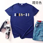 Seven Kitty Cute Animal Print Women's T-shirt Short Sleeve — photo 5