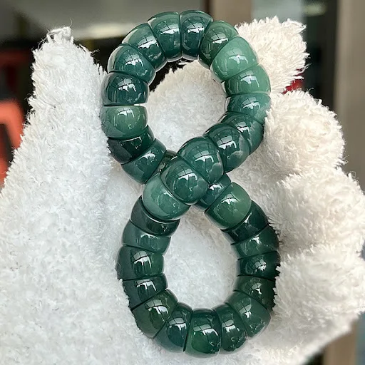 Title 2, Pulseira de Intestino Grande de Porco Branco Fa...