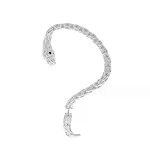 Left Ear Silver