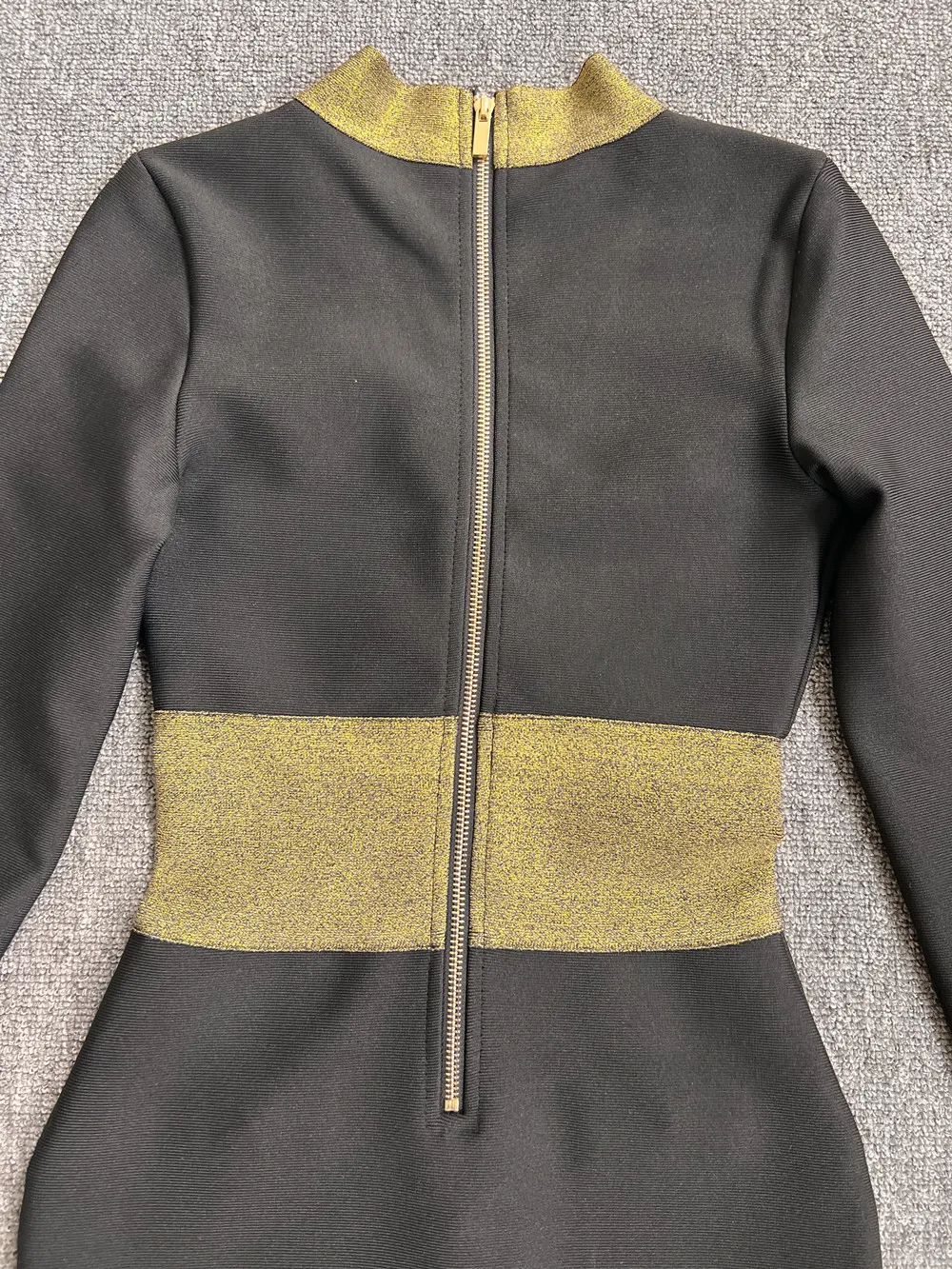 Title 6, High Quality Long Sleeve Waist Trimming Knitted...