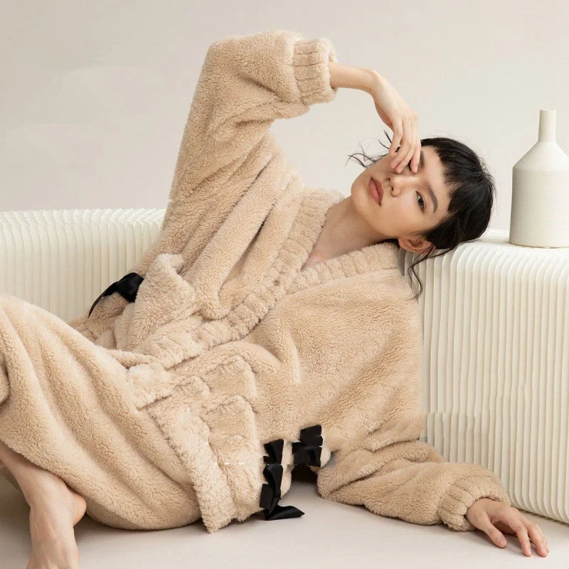 Title 8, Ladies Autumn and Winter Flannel Sweet Warm Ho...