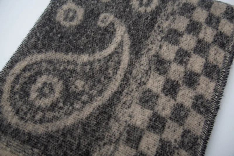 Title 17, Cachecol jacquard paisley aquecedor de pescoço ...