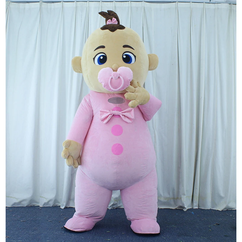 Inflatable Cartoon Doll Clothing Plush Inflatable Costume Great for Parties and Events Easy to use and fun for all Light — photo 9