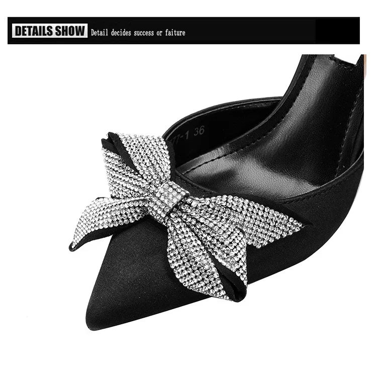Title 15, Pointed toe pumps bow sandals, the perfect blen...